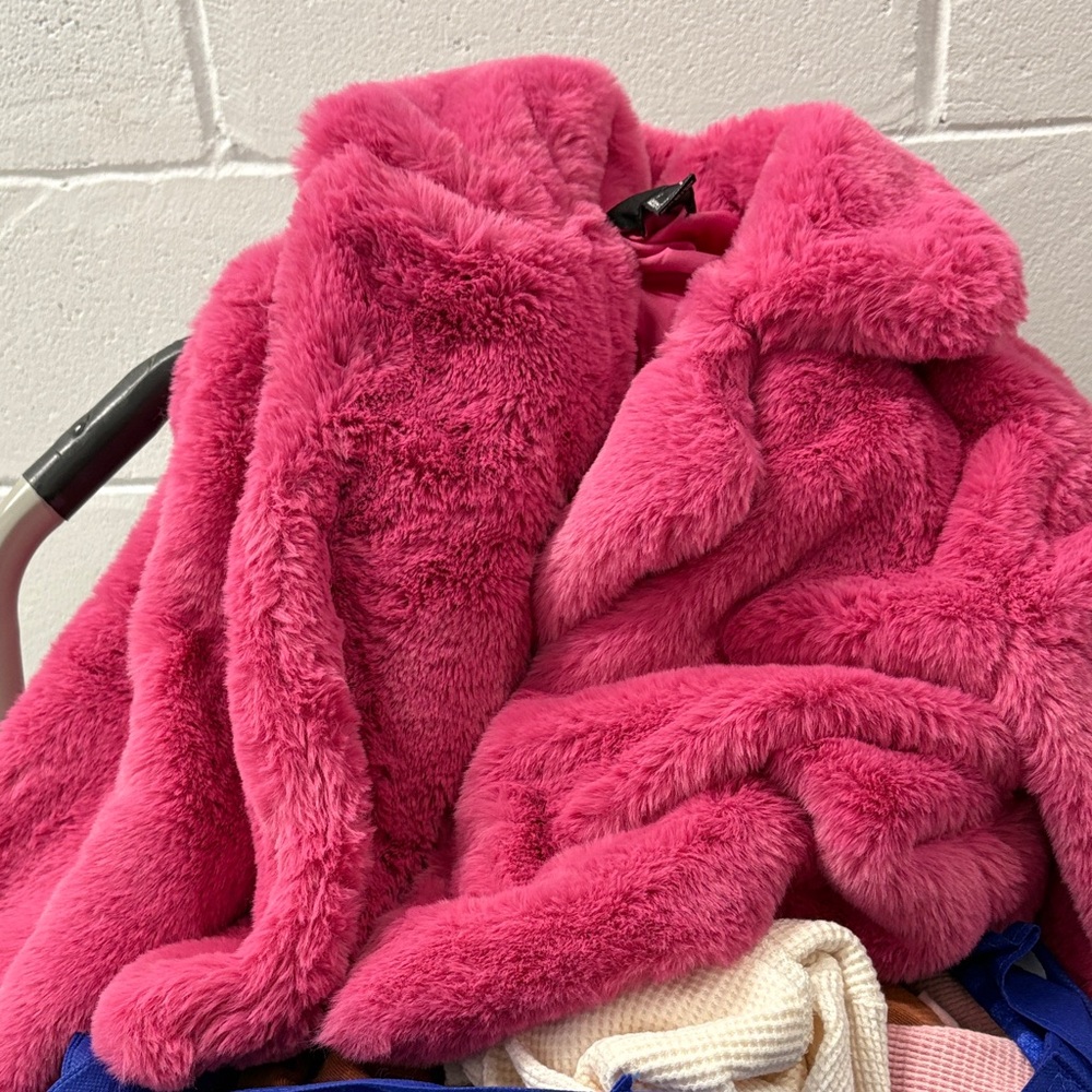 Forever 21 Pink Teddy Jacket